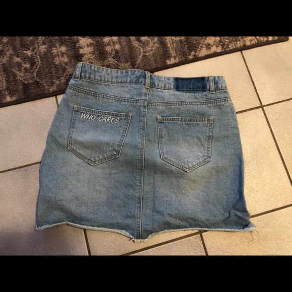 Summer Jean skirt. Noisy May - Picture 2 of 3